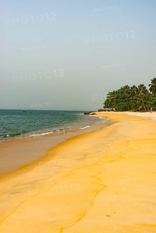 Beautiful beach in Robertsport