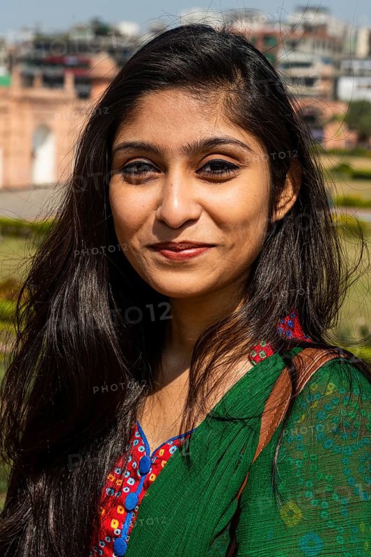 Portrait of a young woman