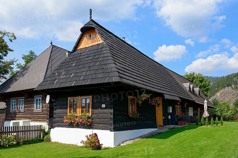 Historical farmstead in Orava village