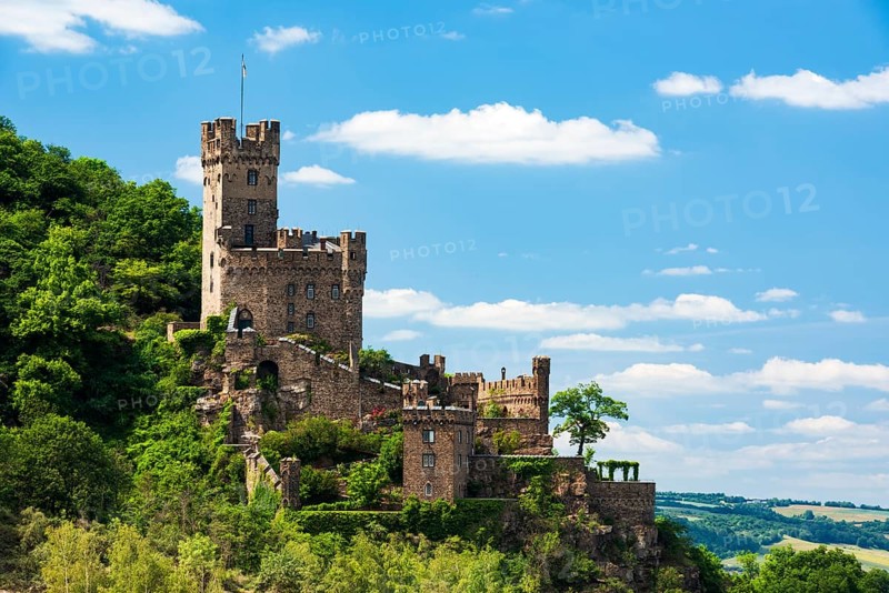 Sooneck Castle on the Rhine
