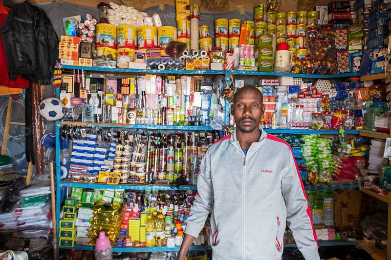 Nab in his little shop in a village at Ounianga kebir part of the the Unesco sight Ounianga lakes