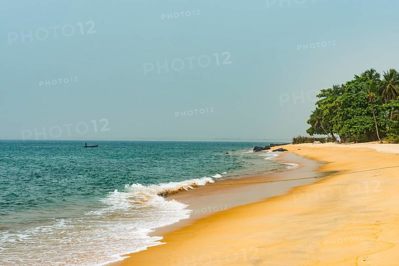 Beautiful beach in Robertsport