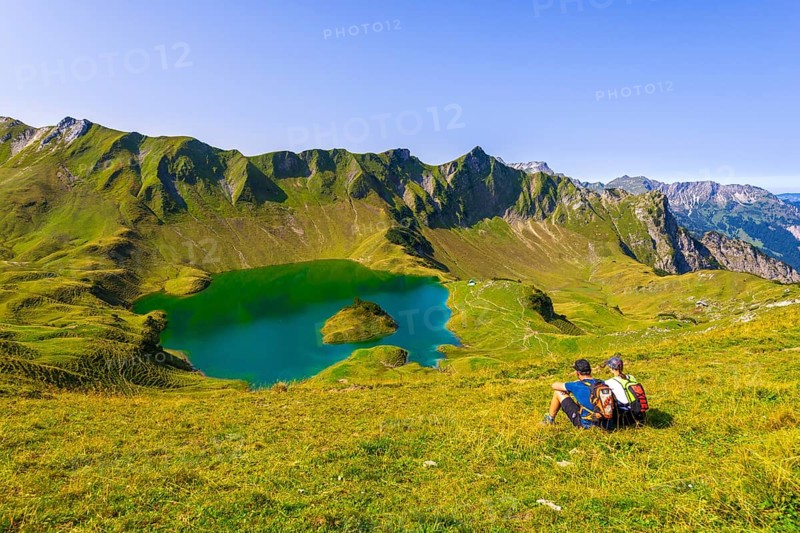 Schrecksee and Allgaeu Alps