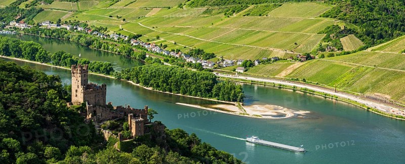 Sooneck Castle on the Rhine