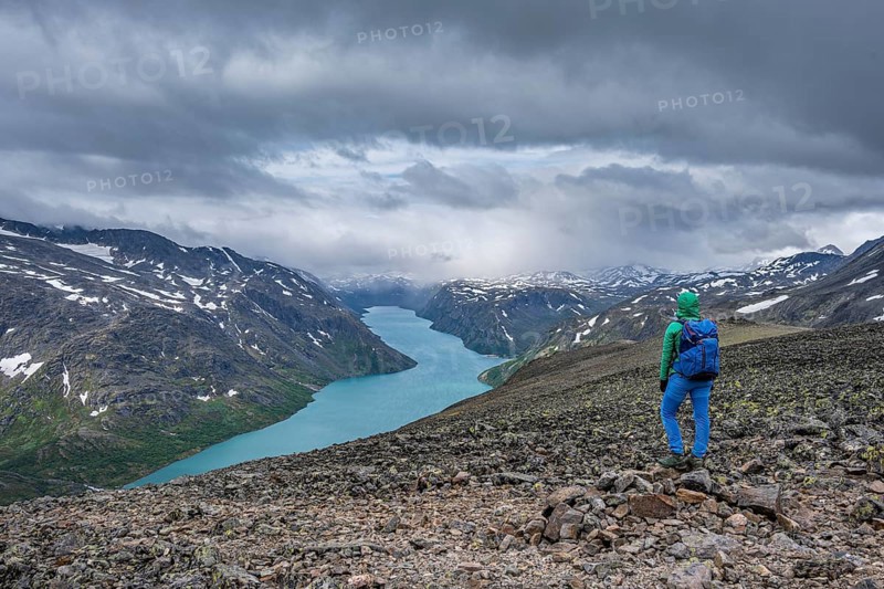 Hiking on the Besseggen Hike