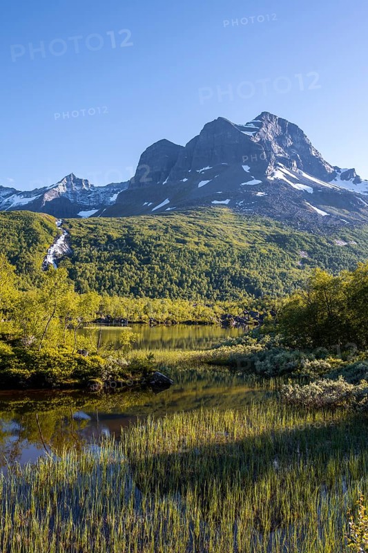 Lake Litlvatnet in Innerdalen High Valley