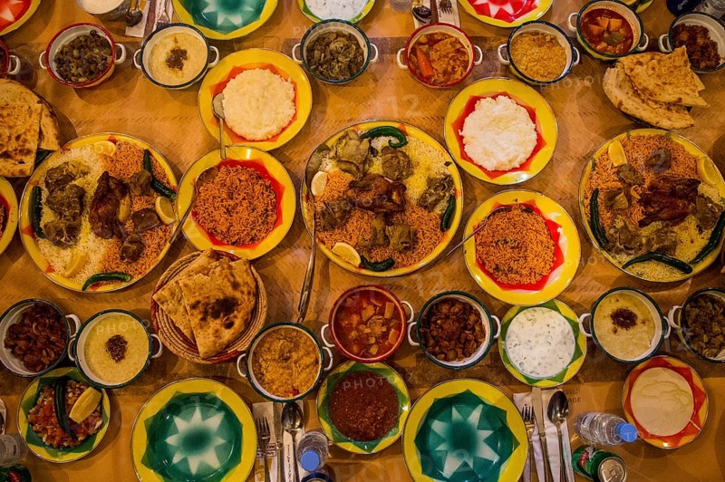 Arabic dinner set