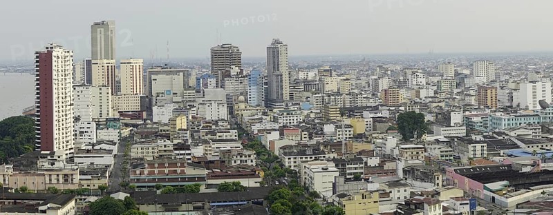 View from Mirador Faro Las Penas to the city