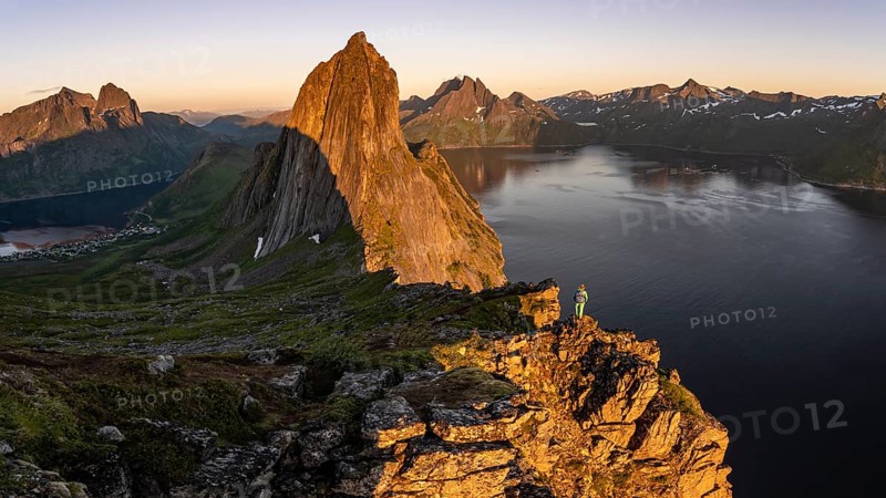 Steep mountain Segla