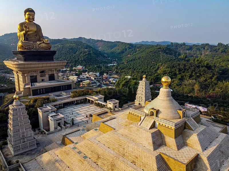 Aerial of Fo Guang Shan Monastery