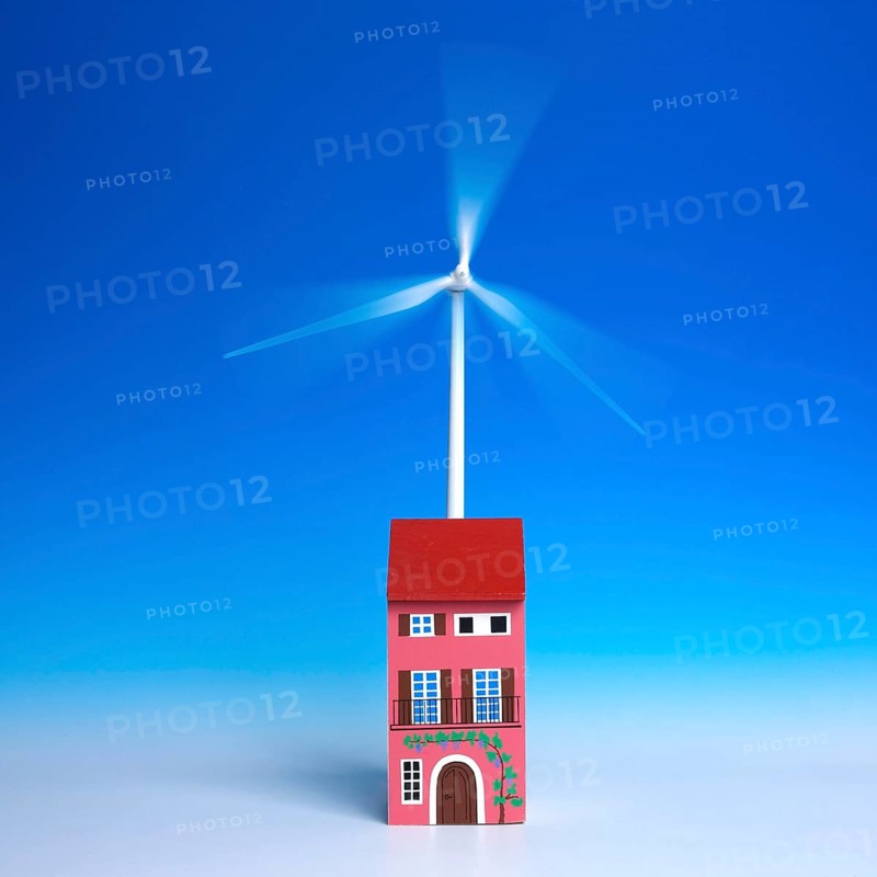 Miniature wind turbine