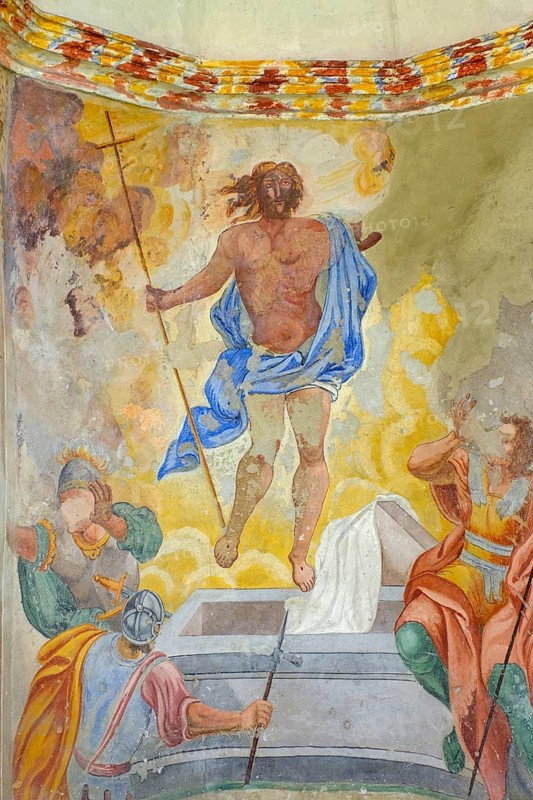 Fresco of Christ's Resurrection