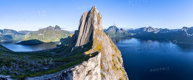 Steep mountain Segla