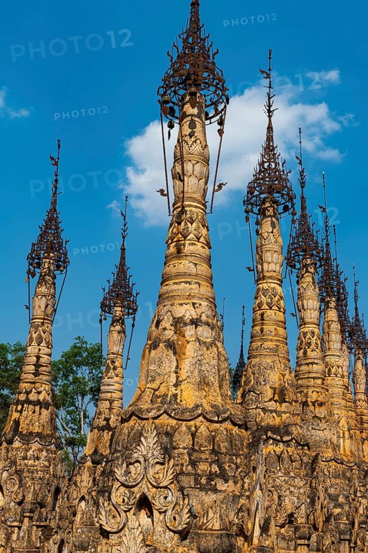 Kakku's pagoda with its 2500 stupas