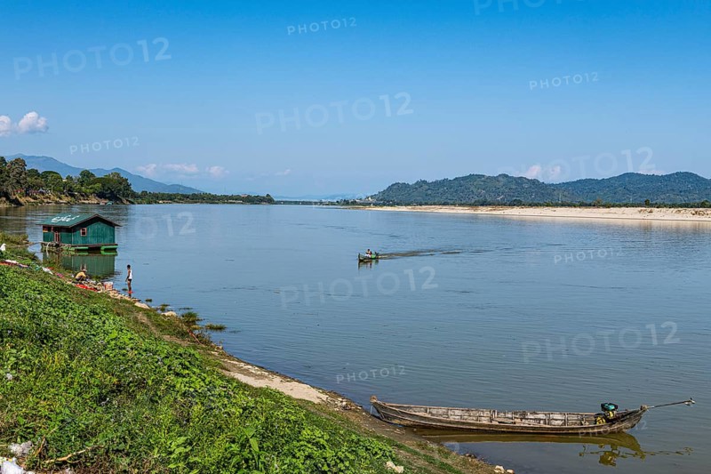 Irrawaddy river in Myitkyina
