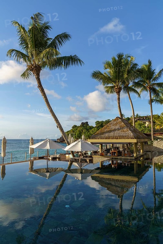 Poolside gazebo