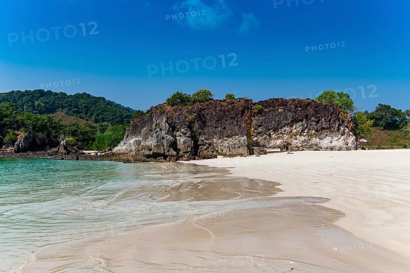 UNtouched white sand beach on Smart island