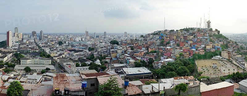 View from Mirador Faro Las Penas to the city