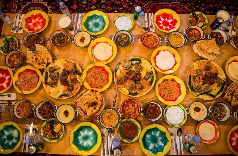 Arabic dinner set