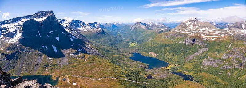 View from the top of Innerdalstarnet