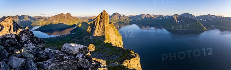 Steep mountain Segla