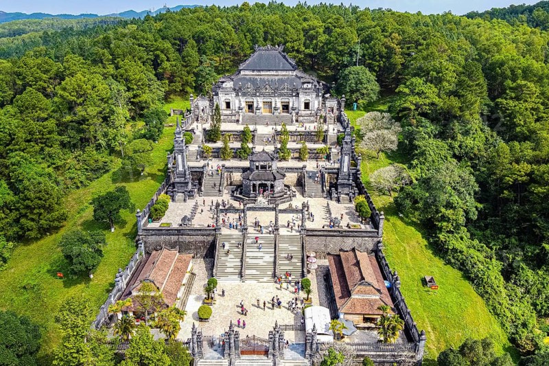Drone shot