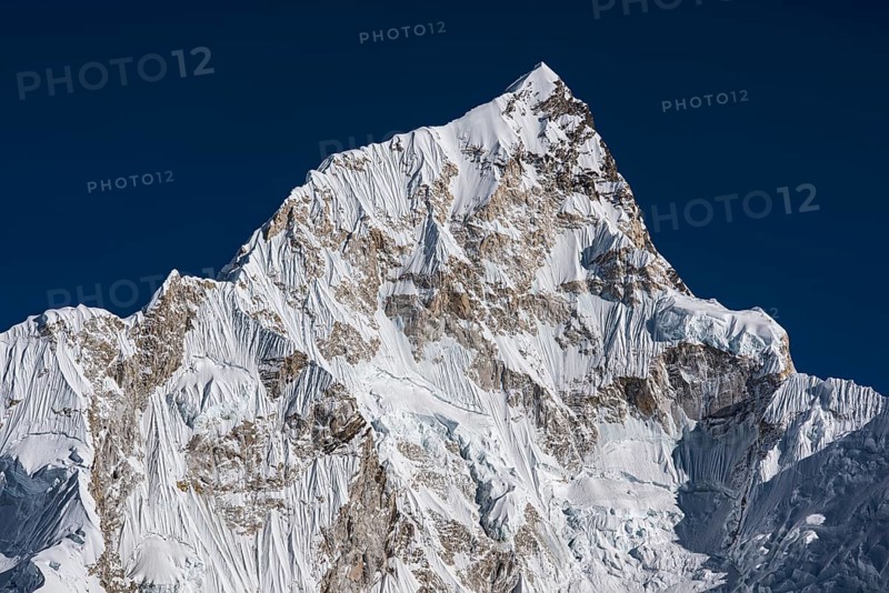View from Kala Patthar to Nuptse west flank