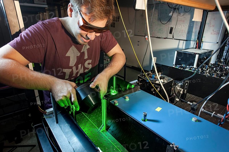 Laser laboratory of experimental physics at Heinrich Heine University Duesseldorf