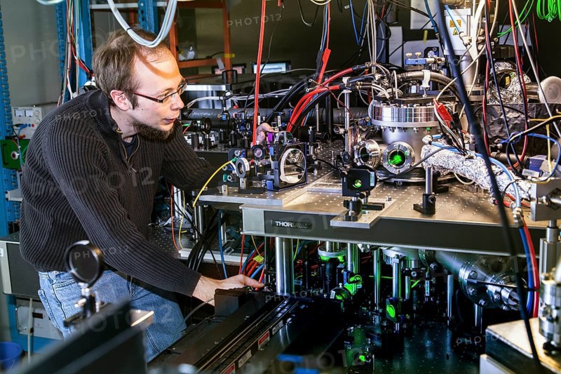 Laser laboratory of experimental physics at Heinrich Heine University Duesseldorf