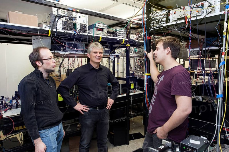 Laser laboratory of experimental physics at Heinrich Heine University Duesseldorf