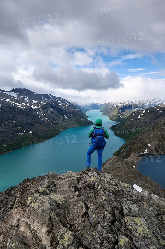 Hiking on the Besseggen Hike