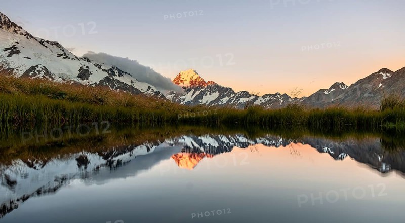 Mount Cook at sunset