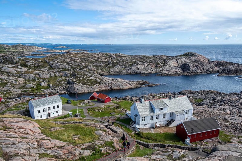 Houses of the Lindesnes lighthouse