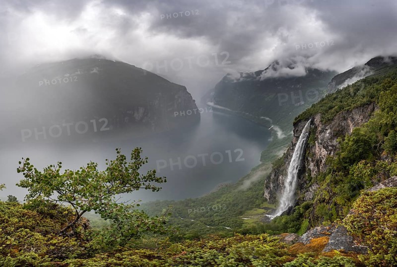 Waterfall Gjerdefossen