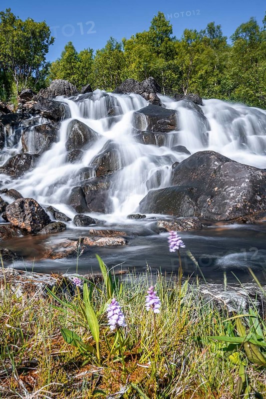 Waterfall at Sorvagen
