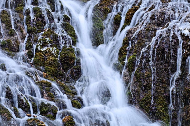 Small Schleier waterfall