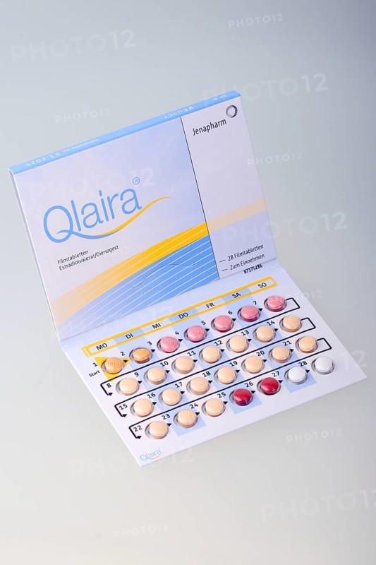 Contraceptive pill Qlaira of the company Jenapharm