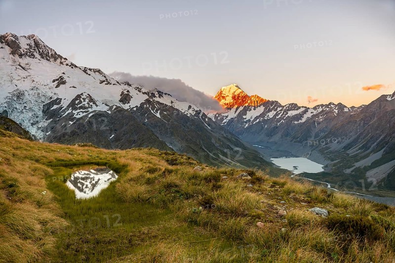 Mount Cook at sunset