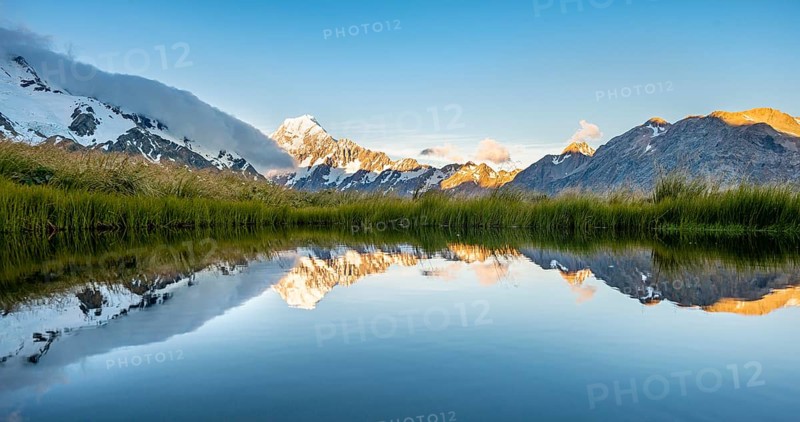 Mount Cook at sunset