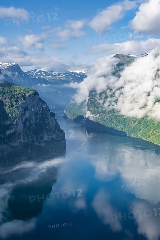 View at Ornesvingen viewpoint