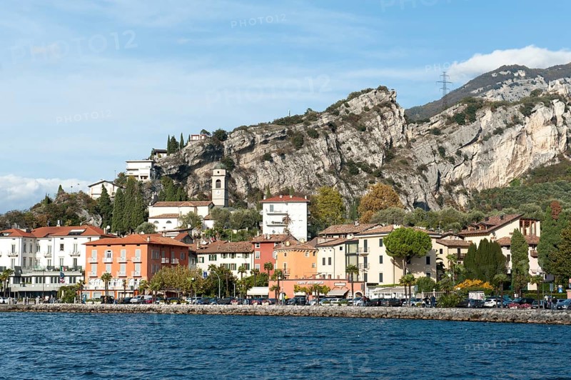 View of Torbole from the lake