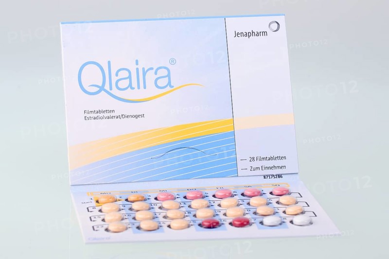 Contraceptive pill Qlaira of the company Jenapharm