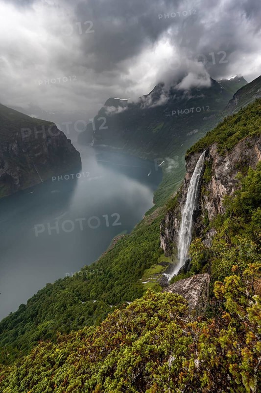 Waterfall Gjerdefossen