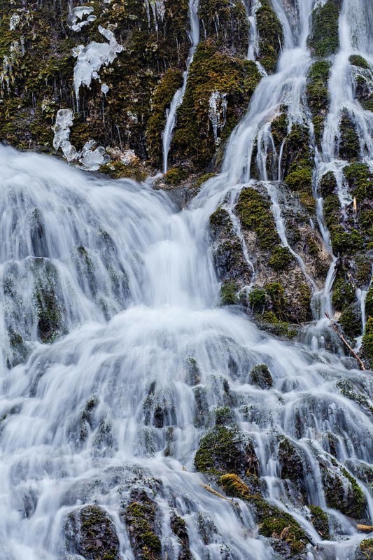 Small Schleier waterfall