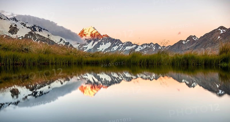 Mount Cook at sunset