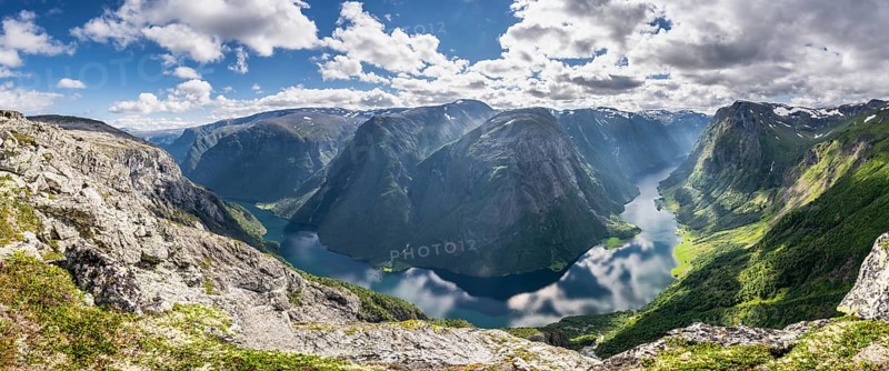 View from the top of Breiskrednosi