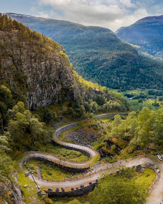 Old road Vindhellavegen