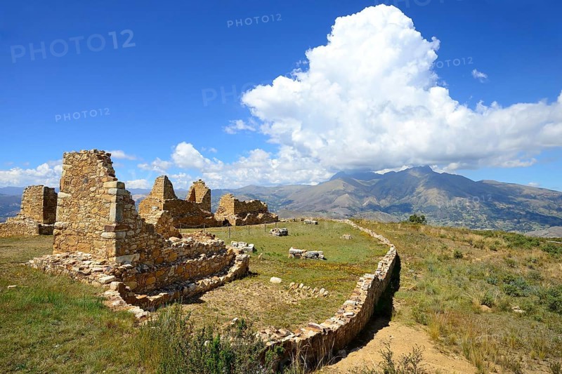 Ruins of Marcahuamachuco from the pre-Inca period