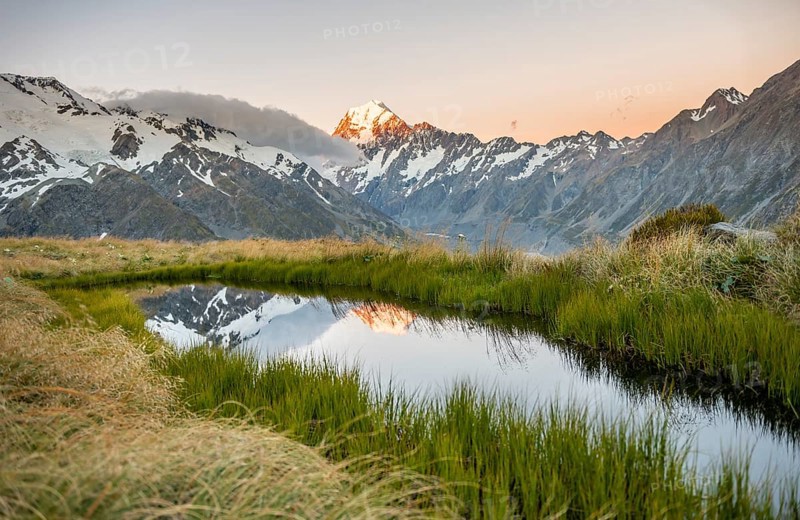 Mount Cook at sunset