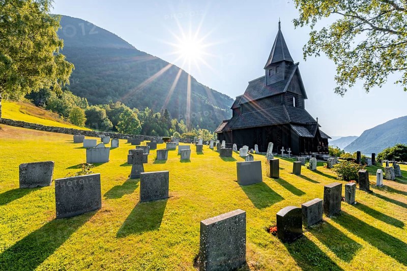 Urnes Stave Church and Cemetery